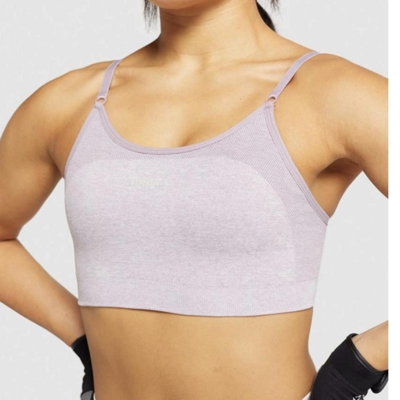 (3 Pcs Set) Gymshark Gym Set:Biker Shorts + Sports Bra & Leggings - Picture 5 of 16